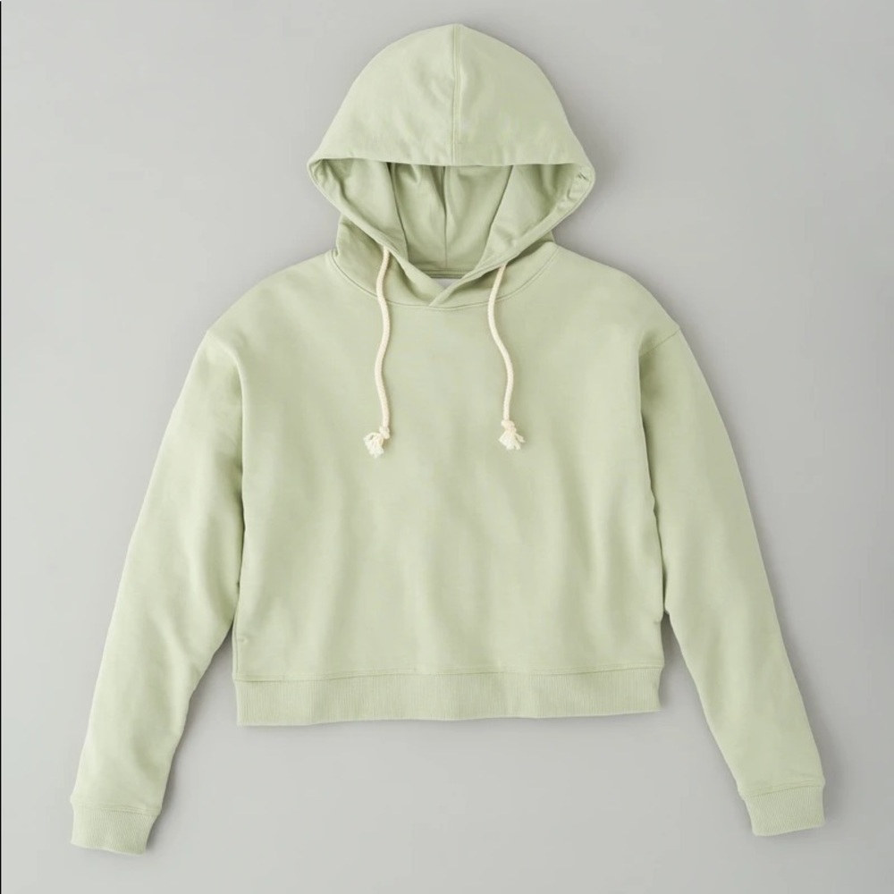 Kotn Terry Cropped Hoodie